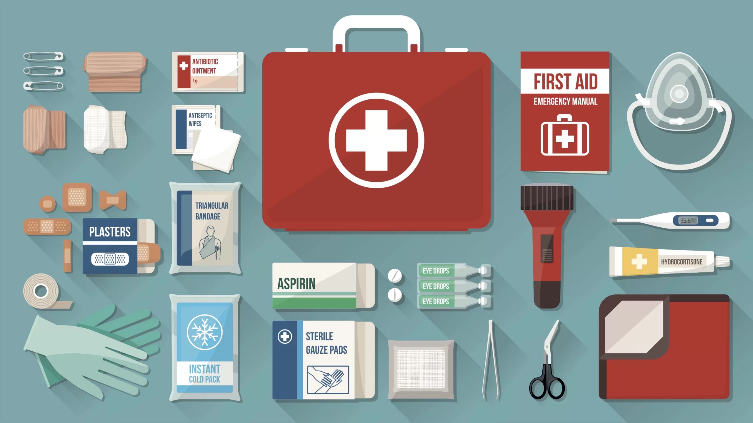 Buy First Aid Box at Best Prices in Uganda. First Aid Kits and Shop at The Best Price from Supplier of Medical Products. We provide a first aid box with plasters in a variety of different sizes and shapes, small, medium, and large sterile gauze dressings, sterile eye dressings, triangular bandages, crêpe rolled bandages, safety pins, disposable sterile gloves, and tweezers. Having a well-stocked first-aid kit in the workplace or at home is the perfect way to deal with injuries at a moment's notice.